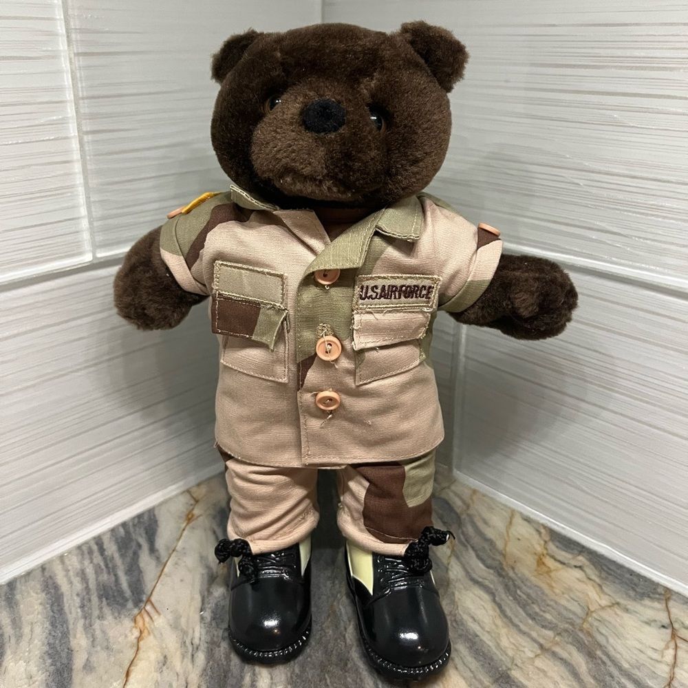US AirForce Plush Teddy Bear in Uniform, Forces of America